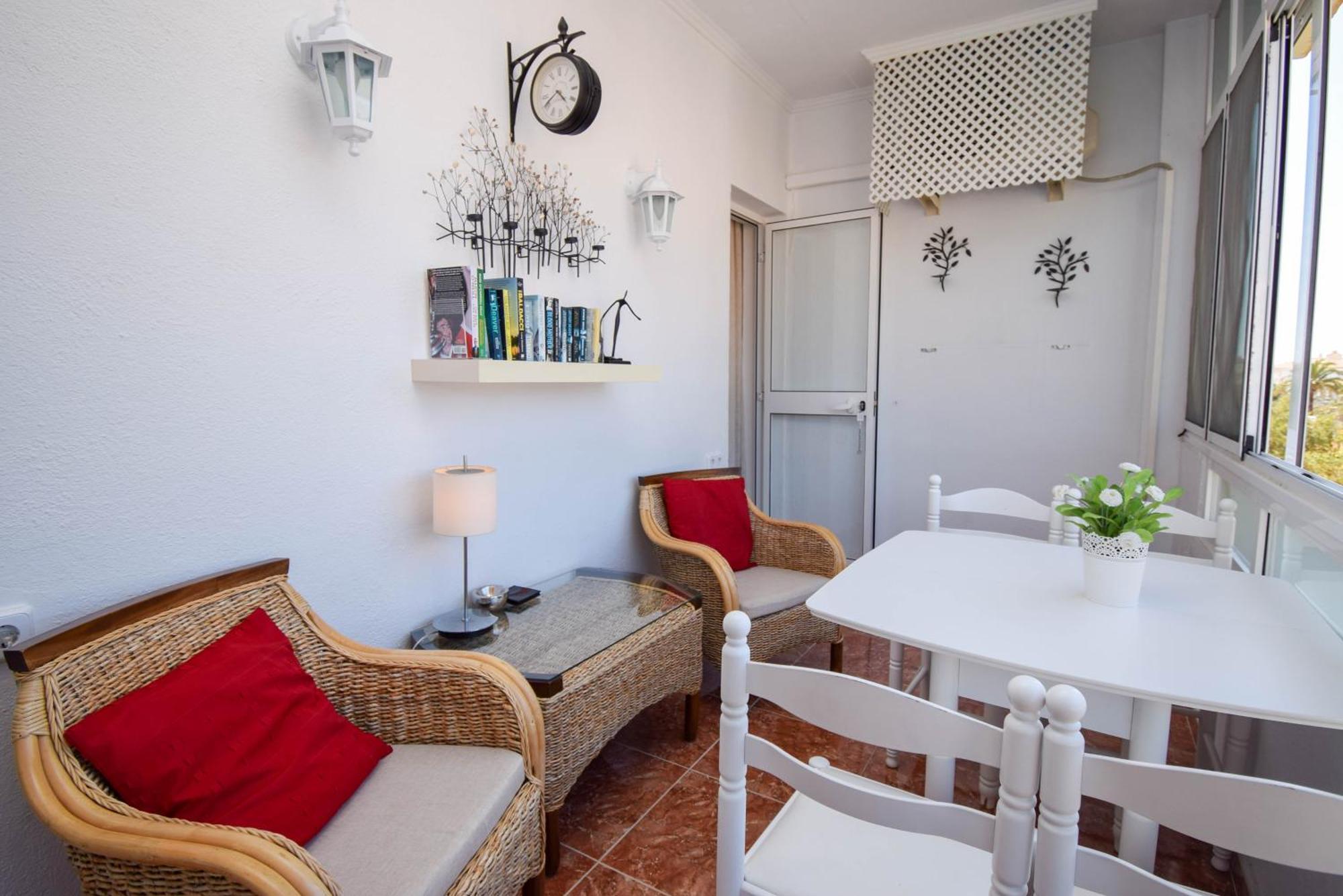 Ref 291 Con Terraza Y Piscina Cerca De La Playa Appartement *
